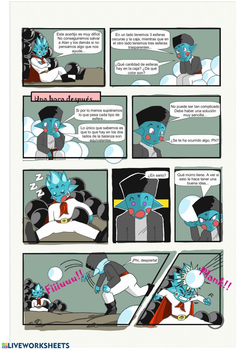 Cómic ecuaciones math4everything