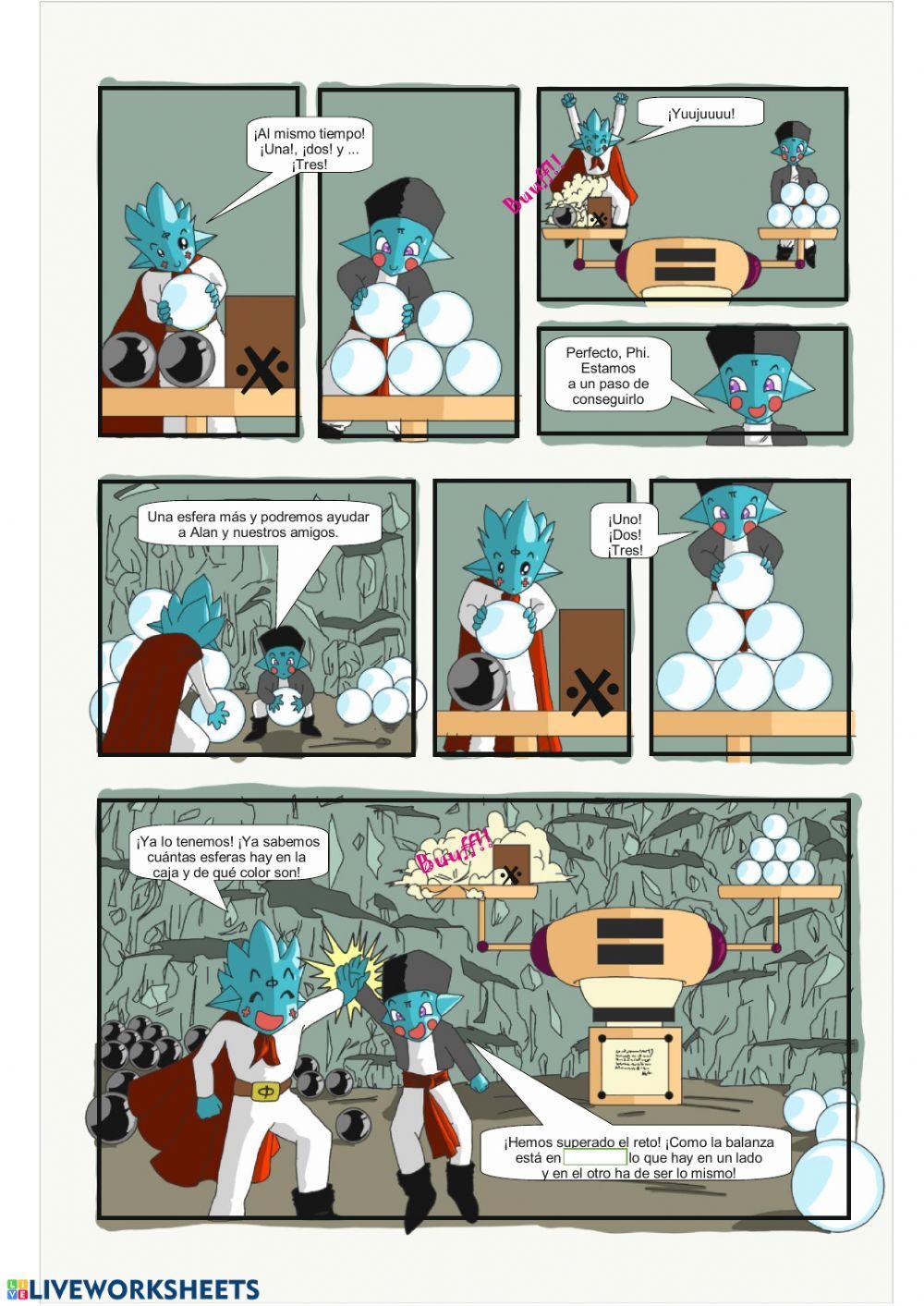 Cómic ecuaciones math4everything