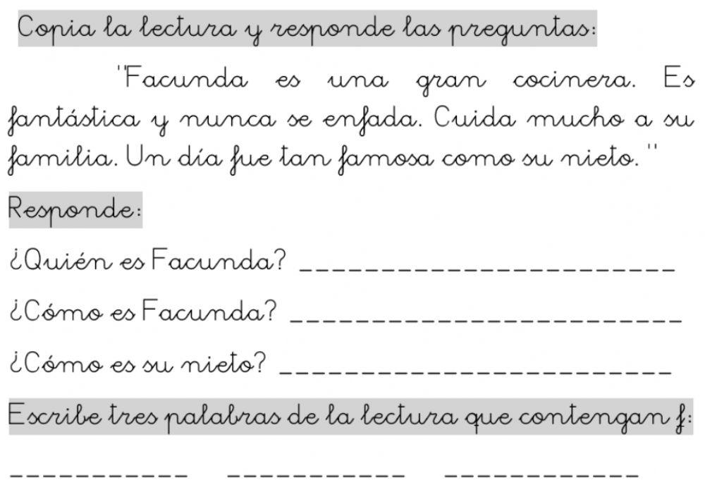 Comprensión Lectora