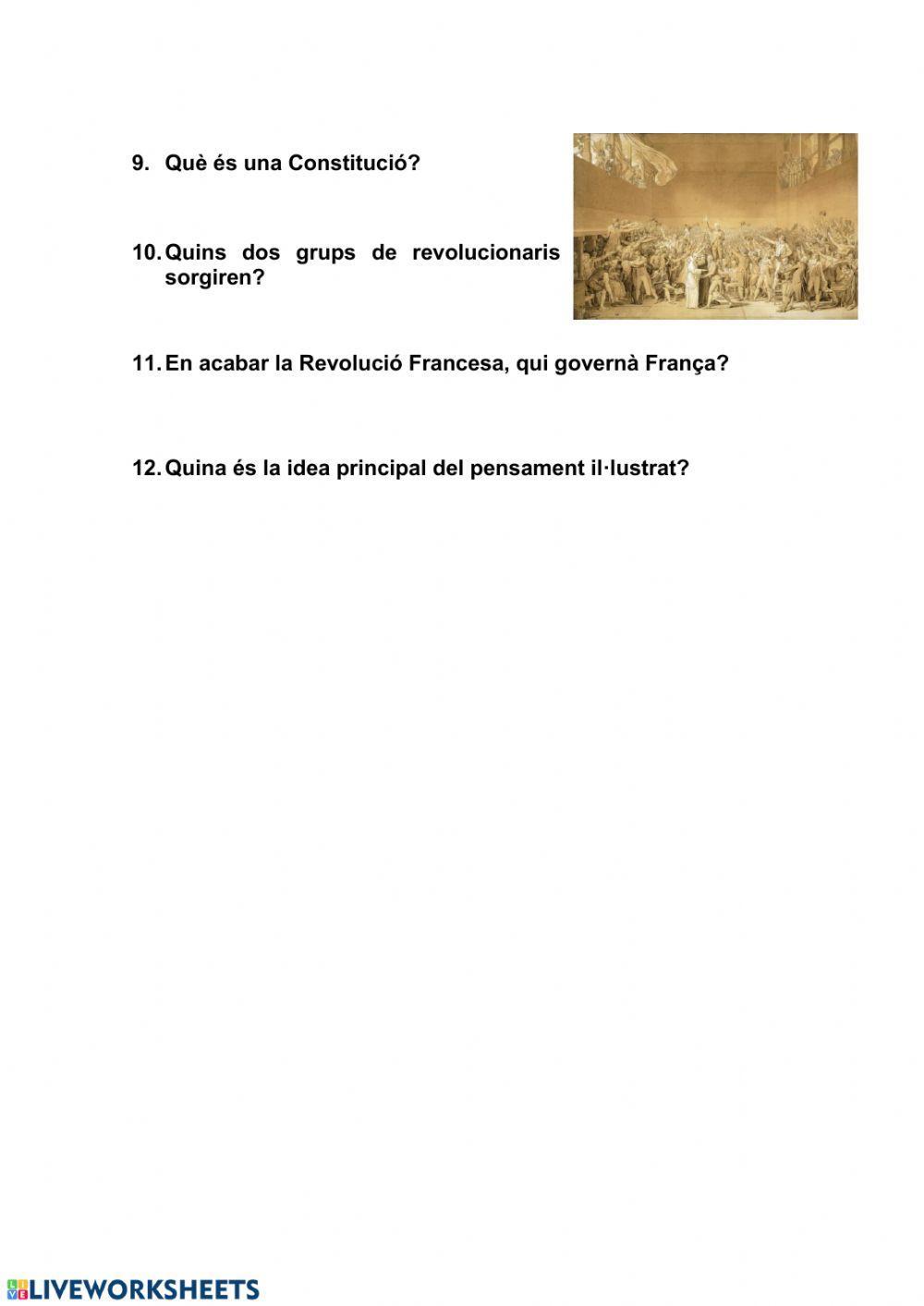 LA REVOLUCIÓ FRANCESA