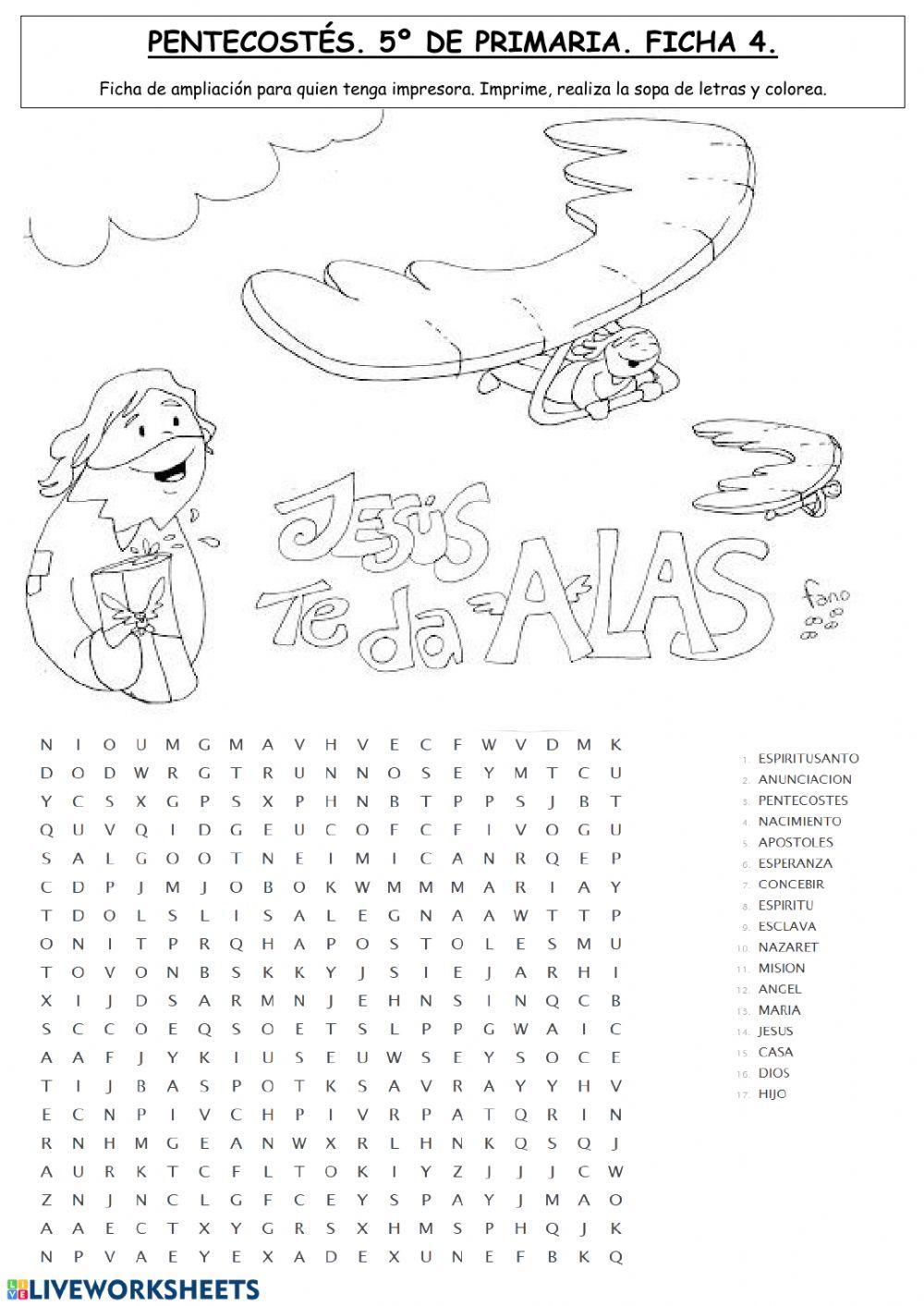 Pentecostés.5º de primari Tierno Galván