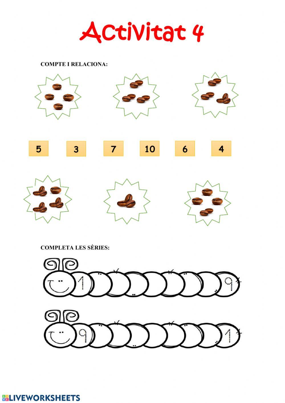 Conteig i seriacions