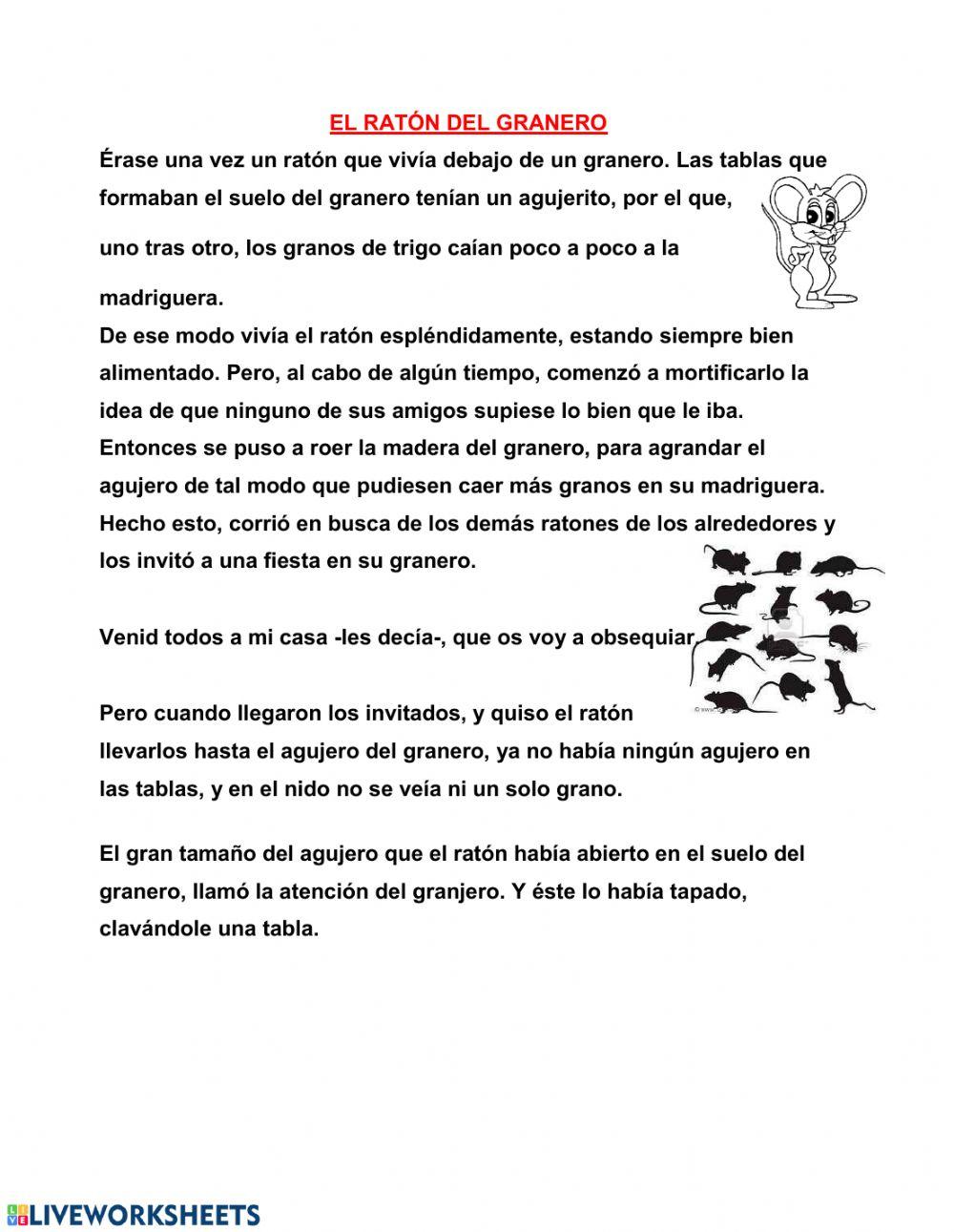 El ratón y el granjero