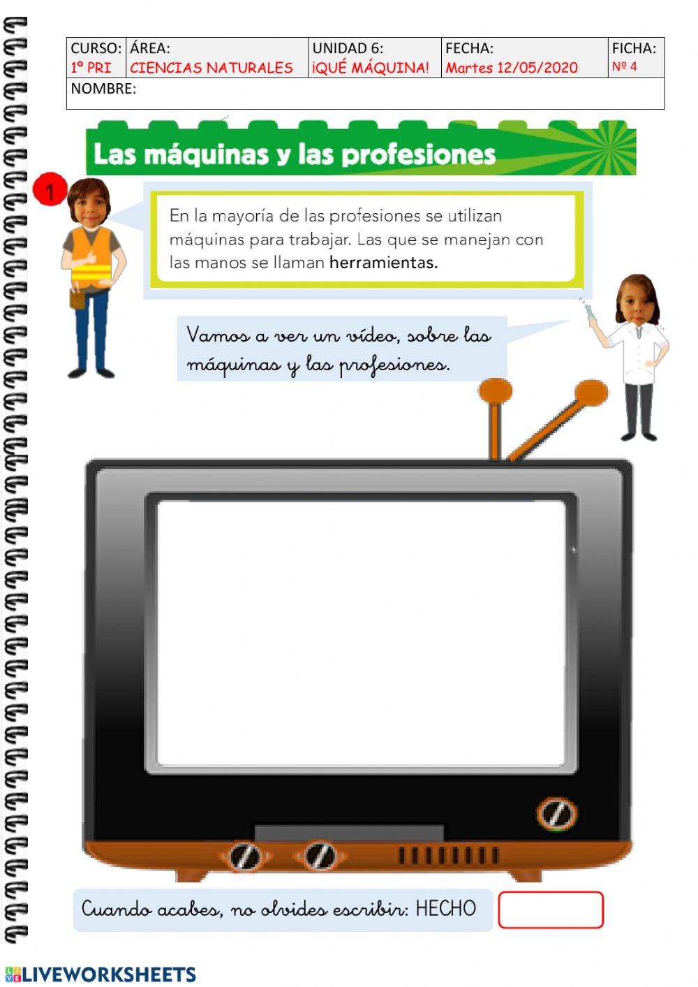 U6 Las máquinas ficha 4