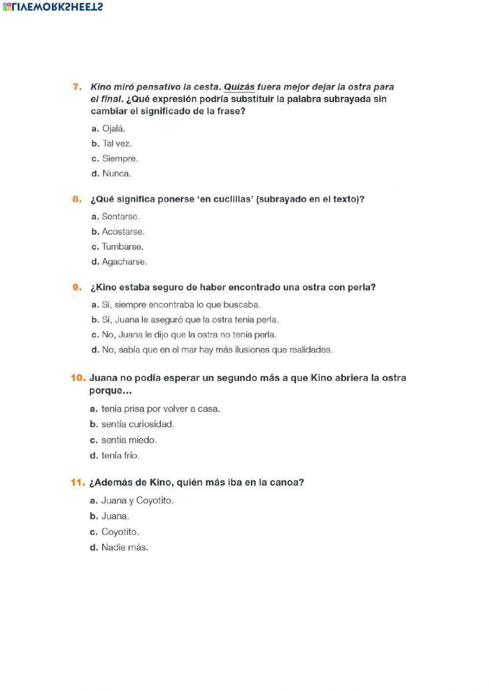 Comprensión lectora