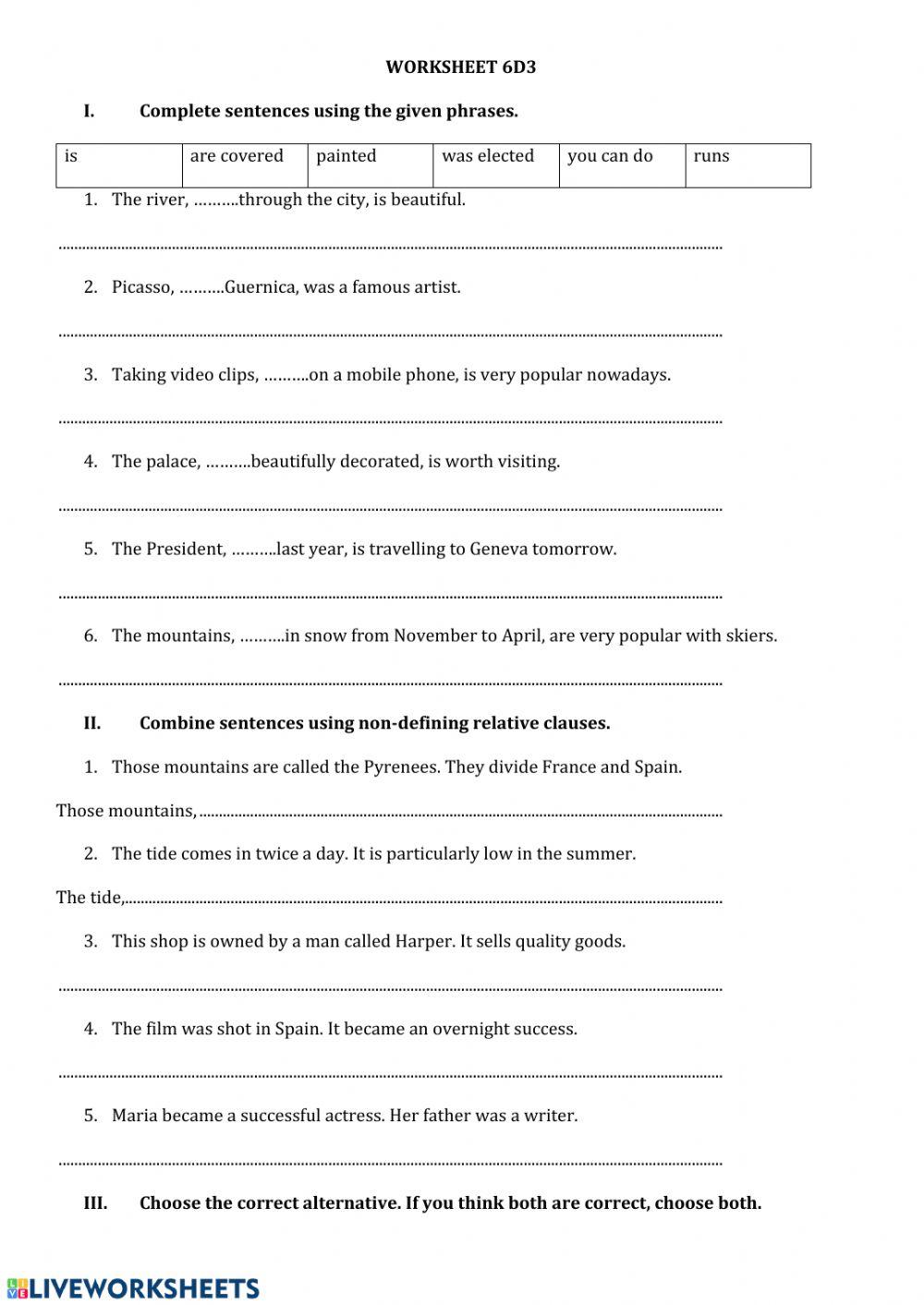 Solution inter uni 6D3