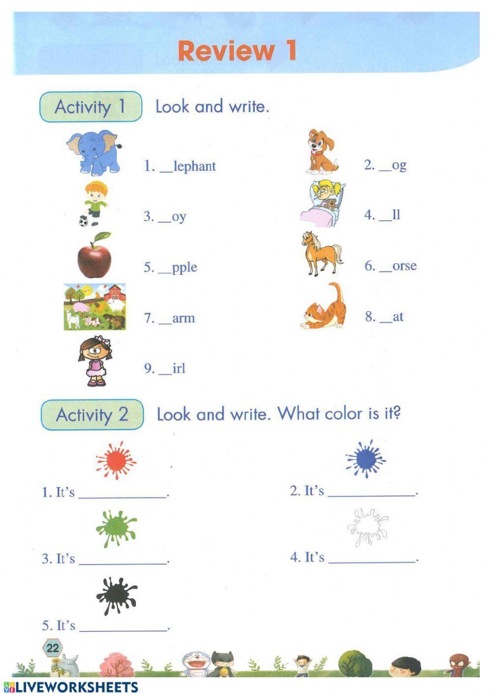 Family and Friends 1 - Review 1