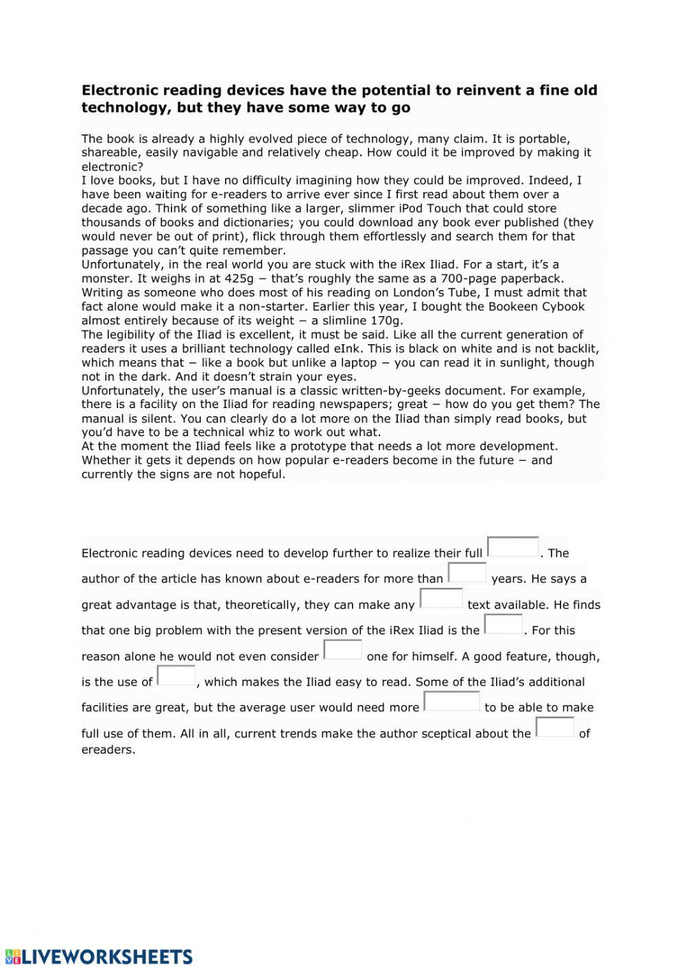 Érettségi szövegértés