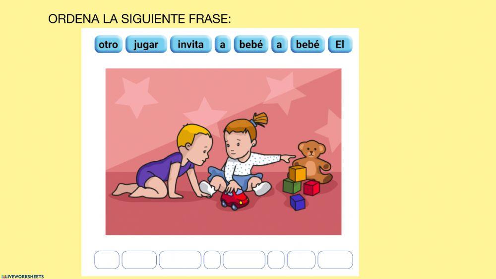 Contrucción de oraciones