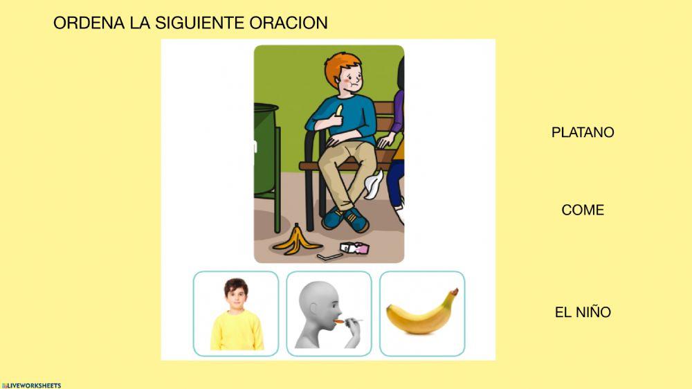 Contrucción de oraciones