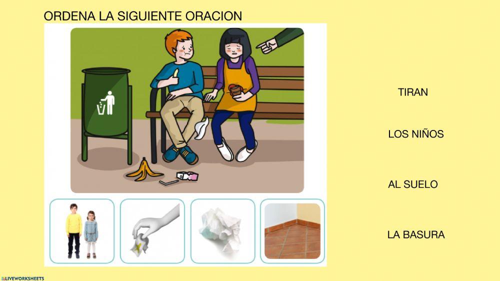 Contrucción de oraciones