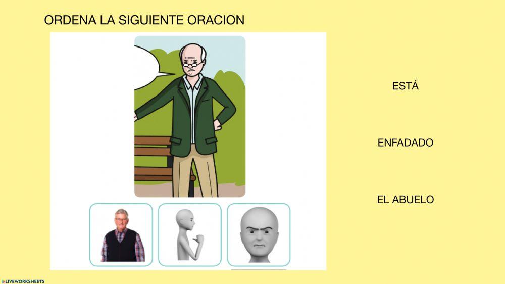 Contrucción de oraciones