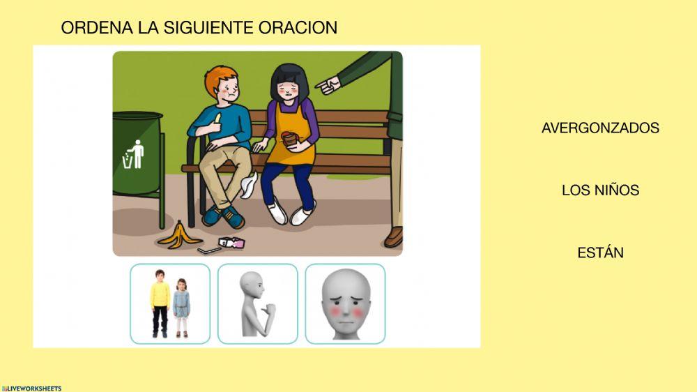 Contrucción de oraciones