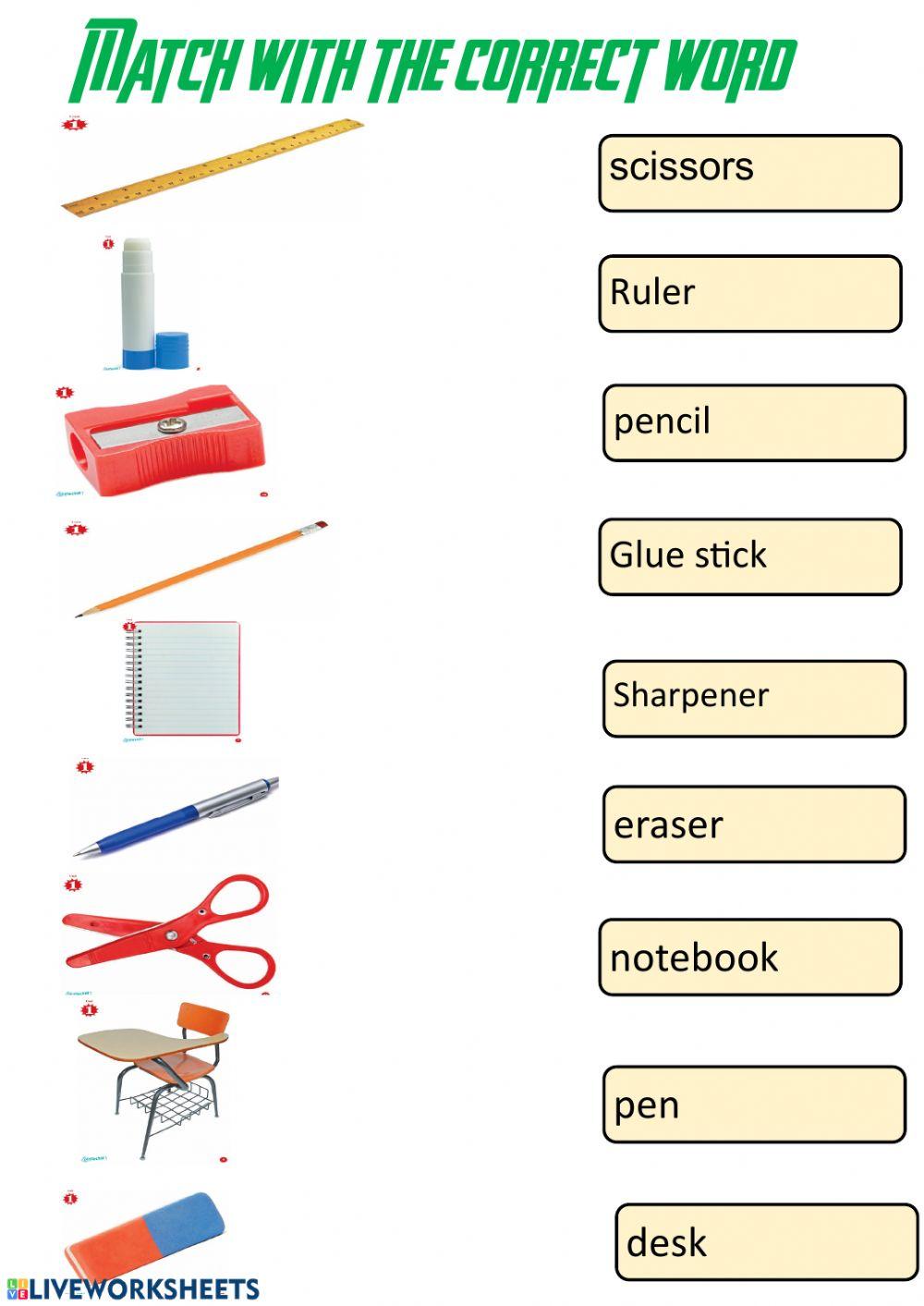 School objects