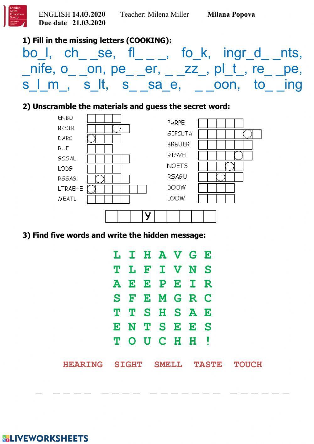 Kid's box 5 (revision units 5&6)