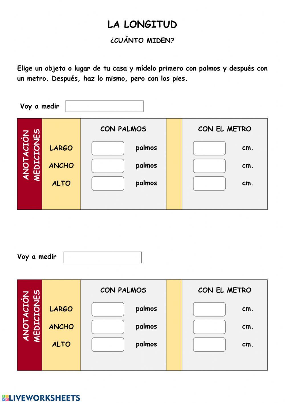 Medición La longitud