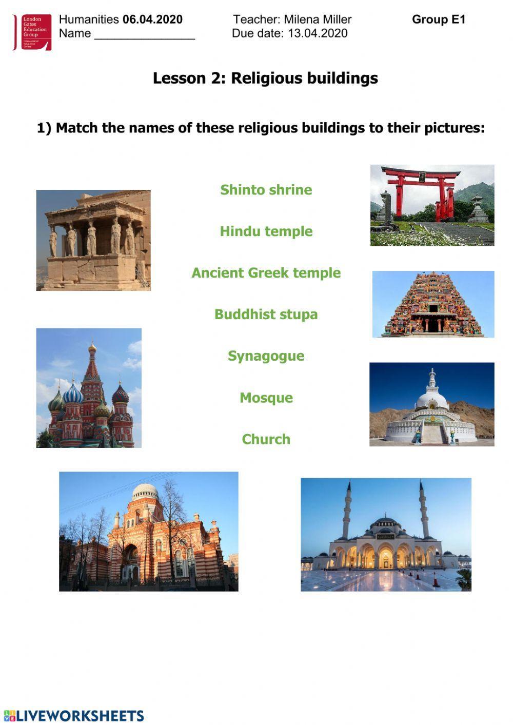 Religious buildings