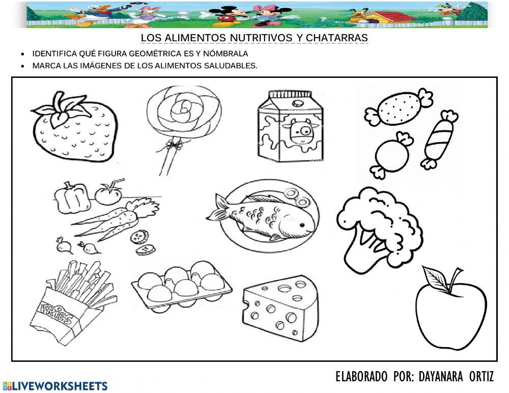 Alimentos nutritivos