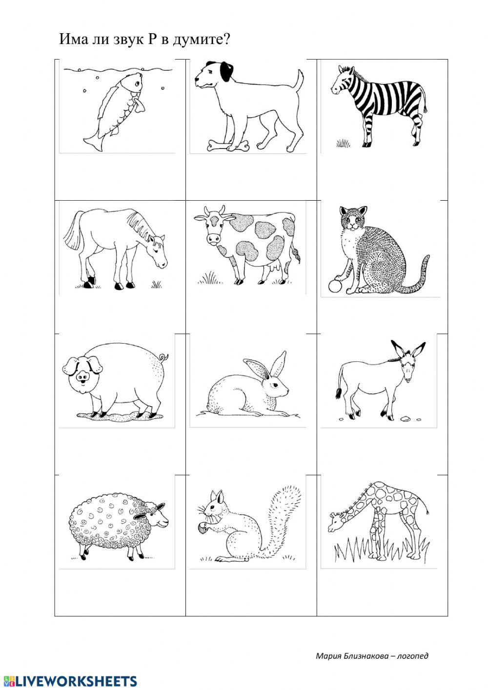 Има ли звук Р в думите