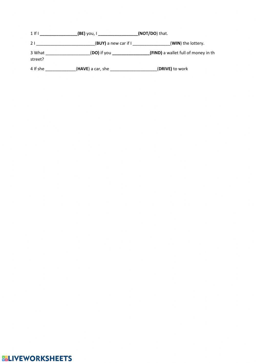 Art, passive, conditinals