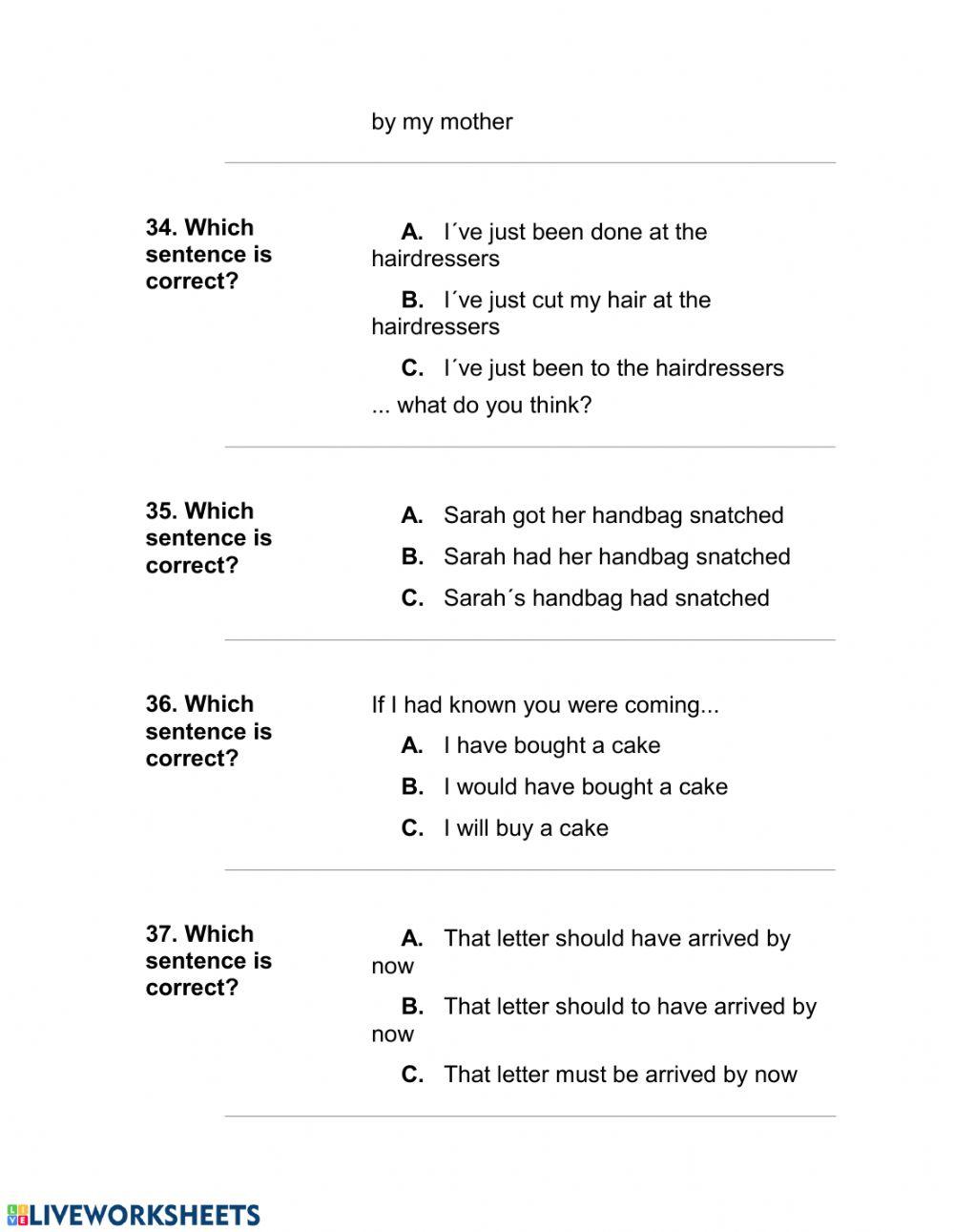 Ielts placement test