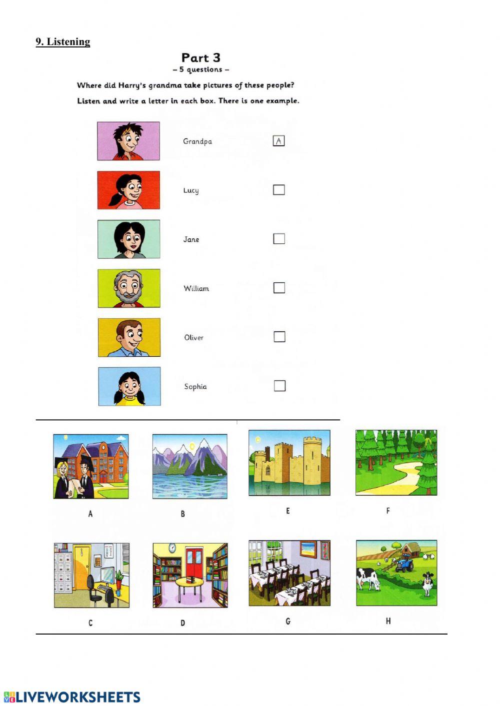 Welcome 3Unit 10Test