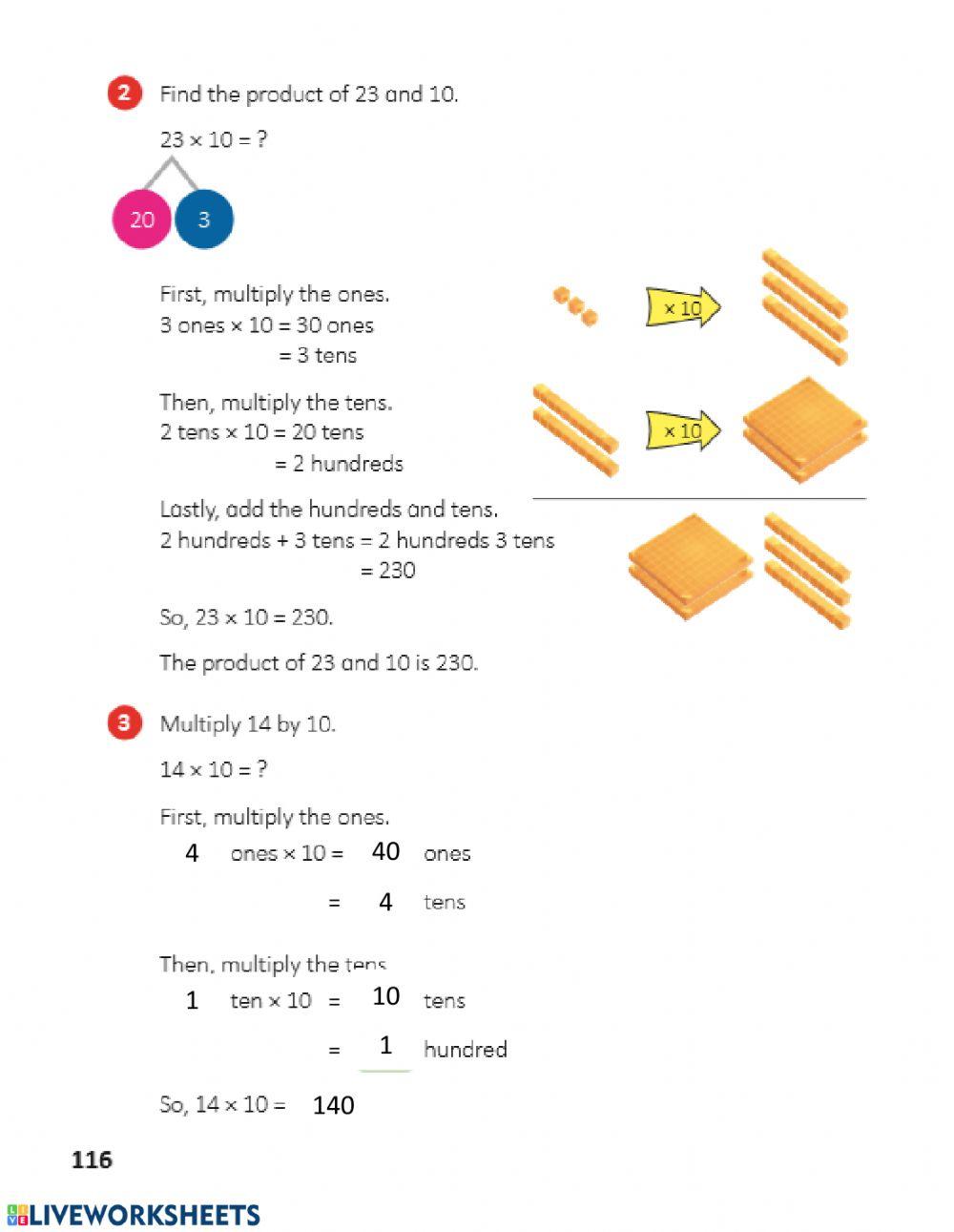 Chapter 6 - Multiplication