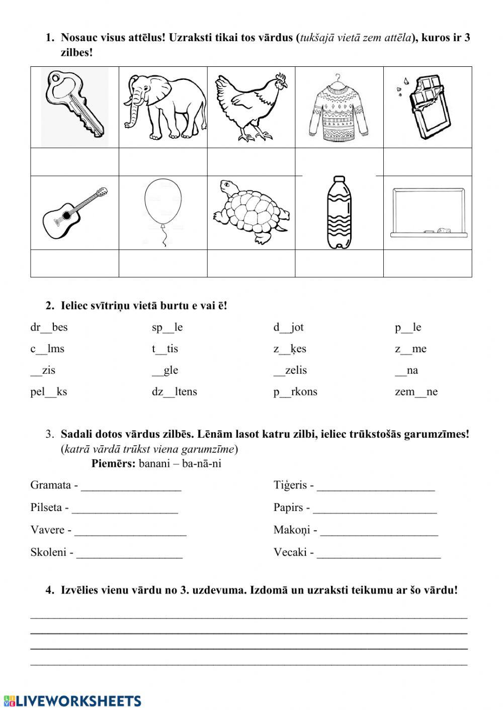 Darba lapa logopēdijā