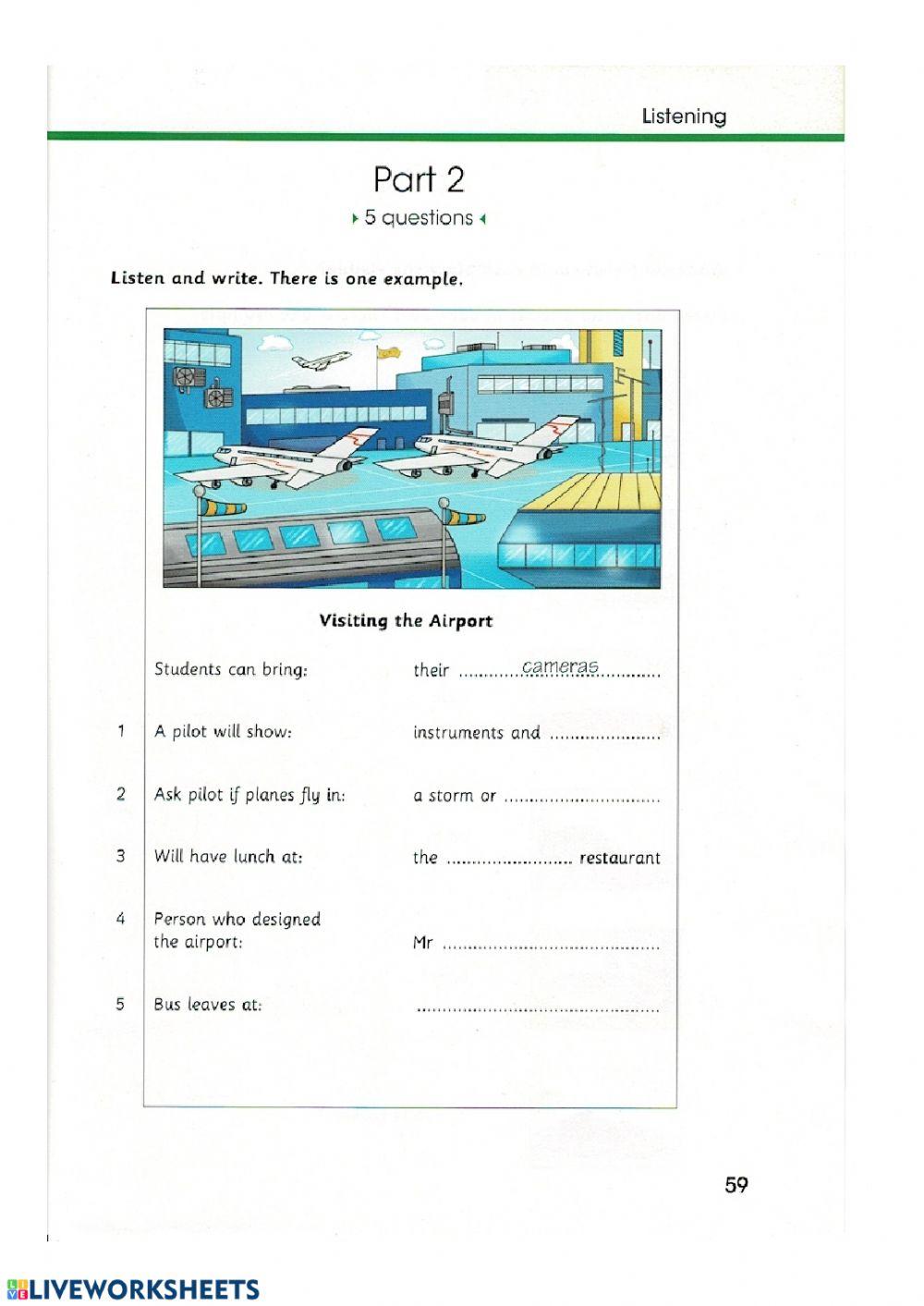 YLE Flyers test unit 4