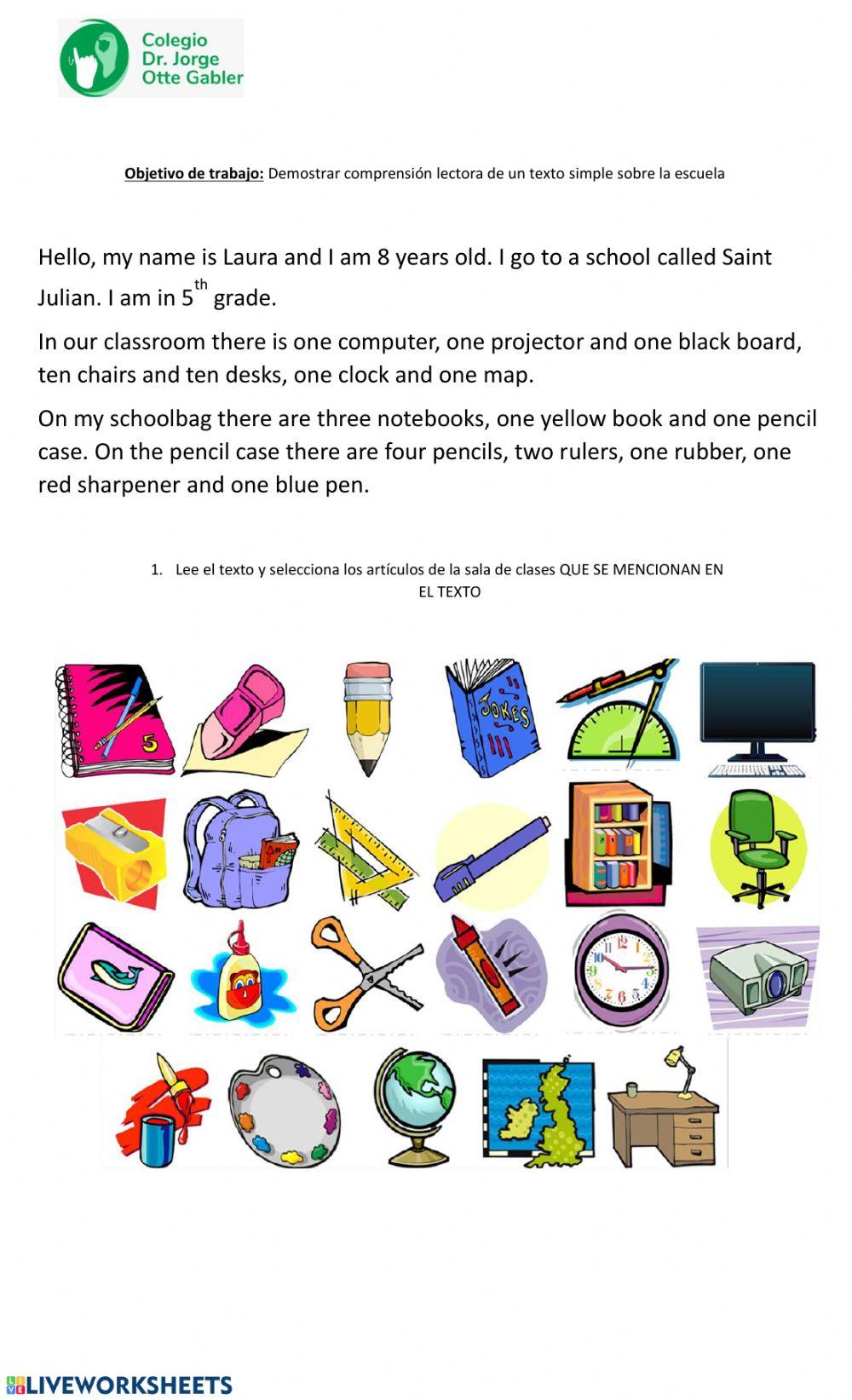 Reading comprehension