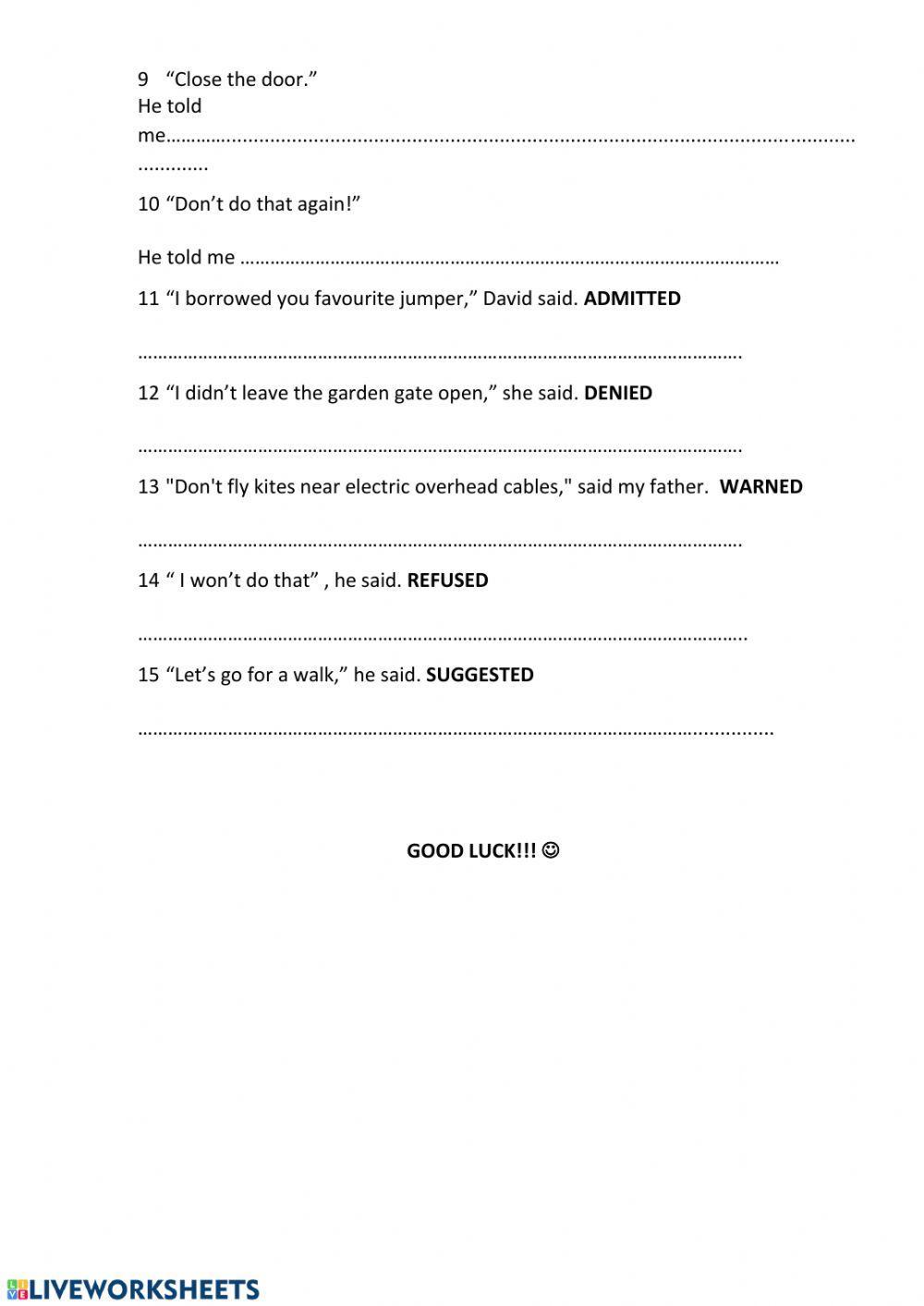 Test 7 New Destinations