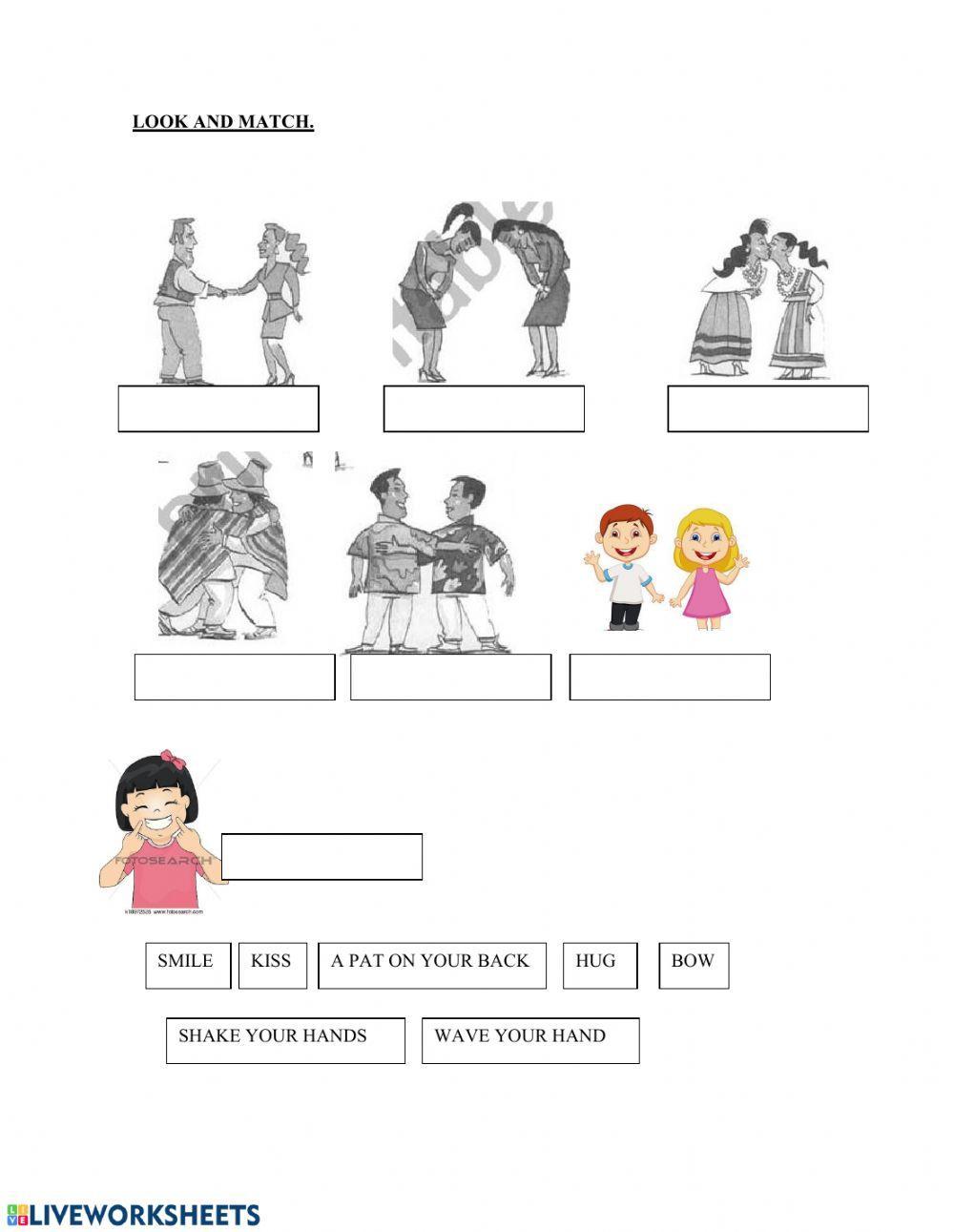 Greetings around the world