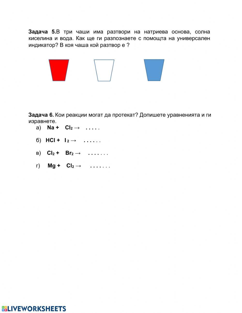 Хлор и съединения на хлора