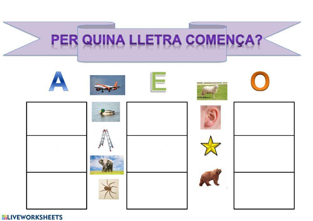 Per quina lletra comença?