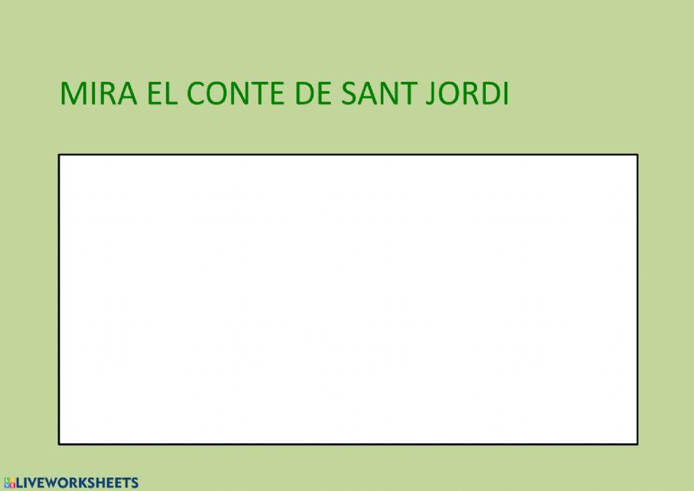 Conte sant jordi