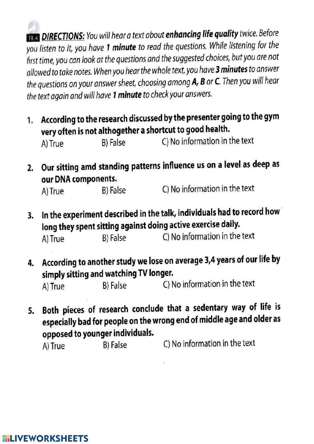 State exam practice 3 part 1