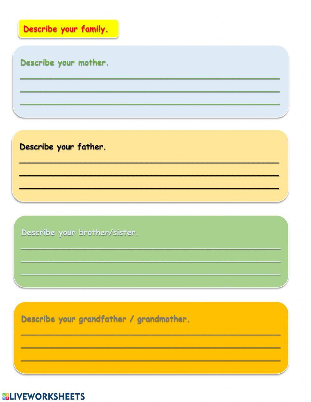 Personal Appearance - Family