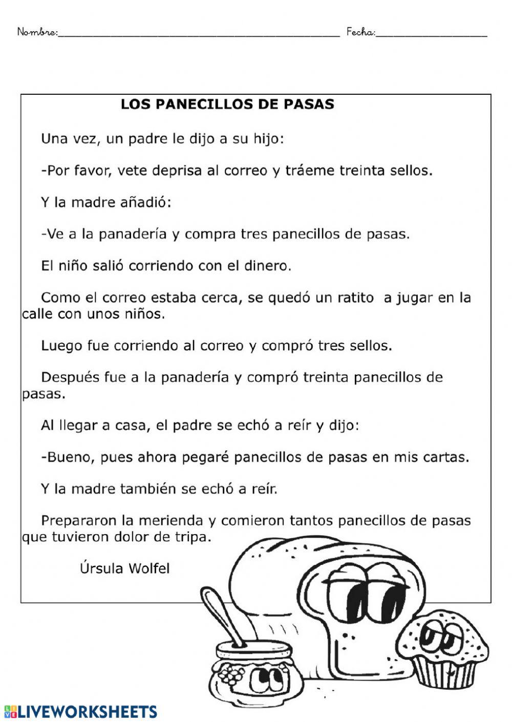 Los panecillos de pasas