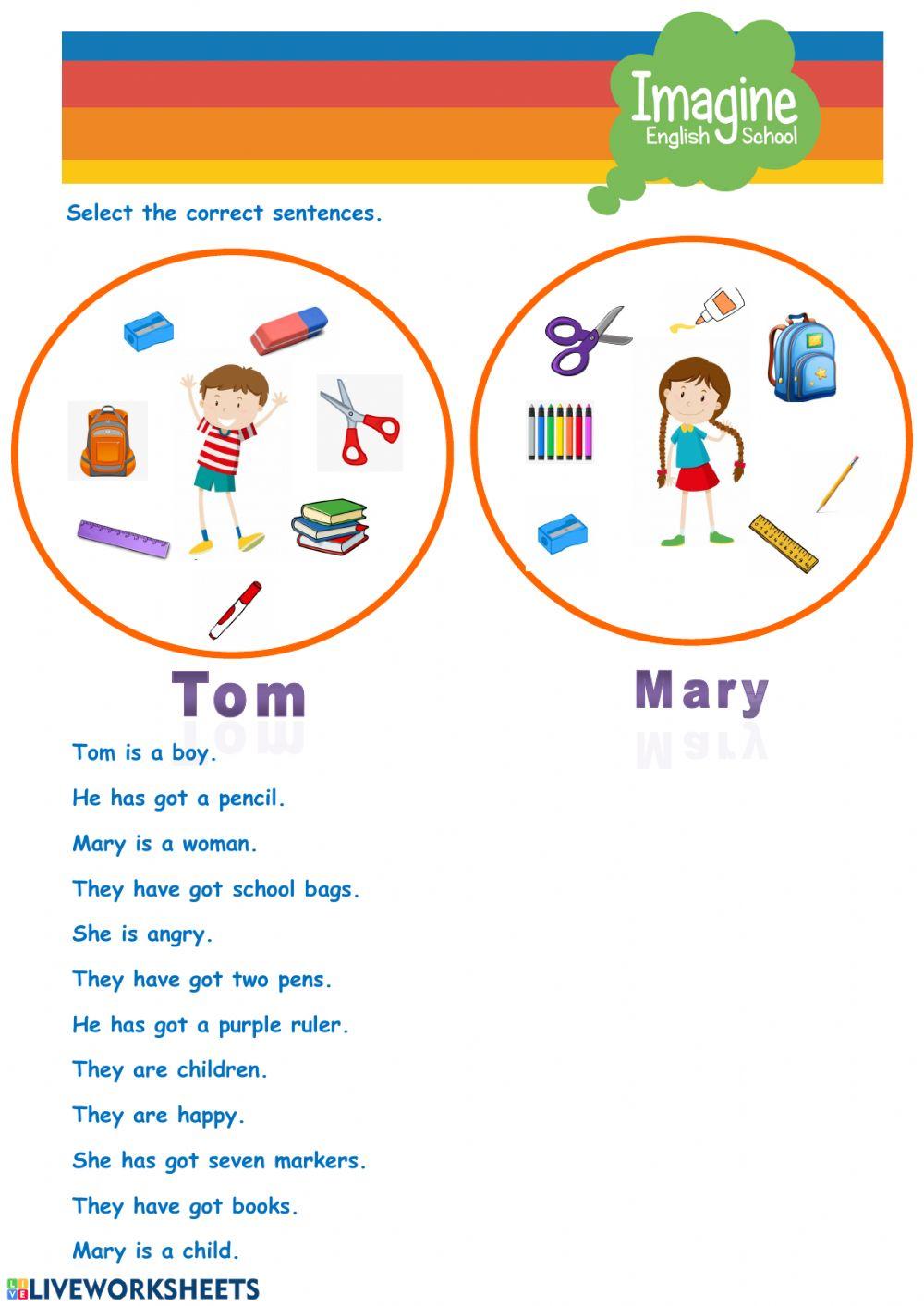 school-objects-exercise-for-elementary-live-worksheets