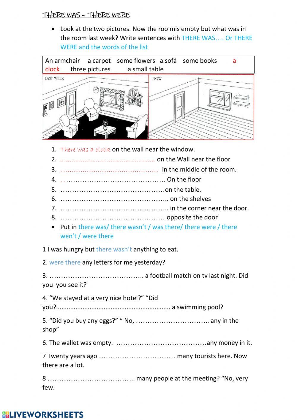 There was - there were