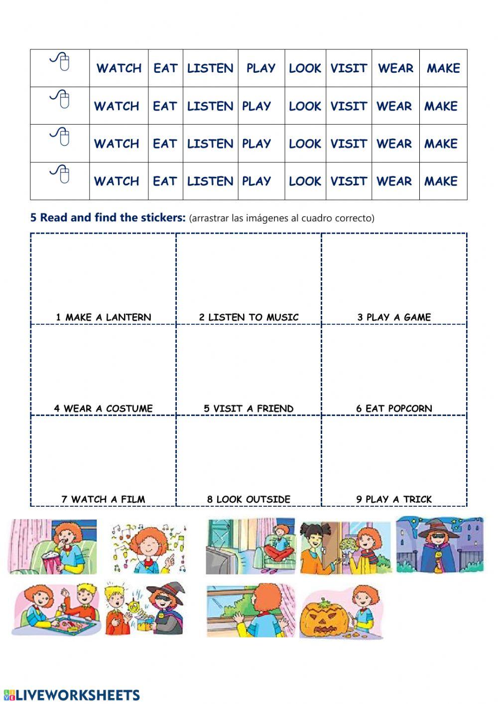 Trick or treat(vocab)