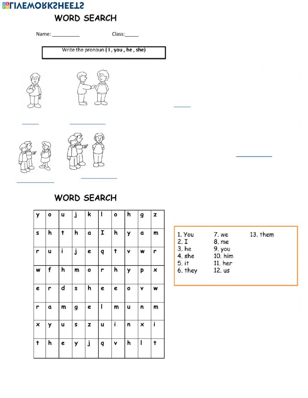 Pronombres Personales