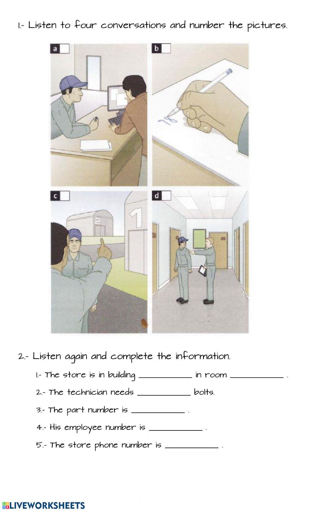 The Alphabet and Numbers