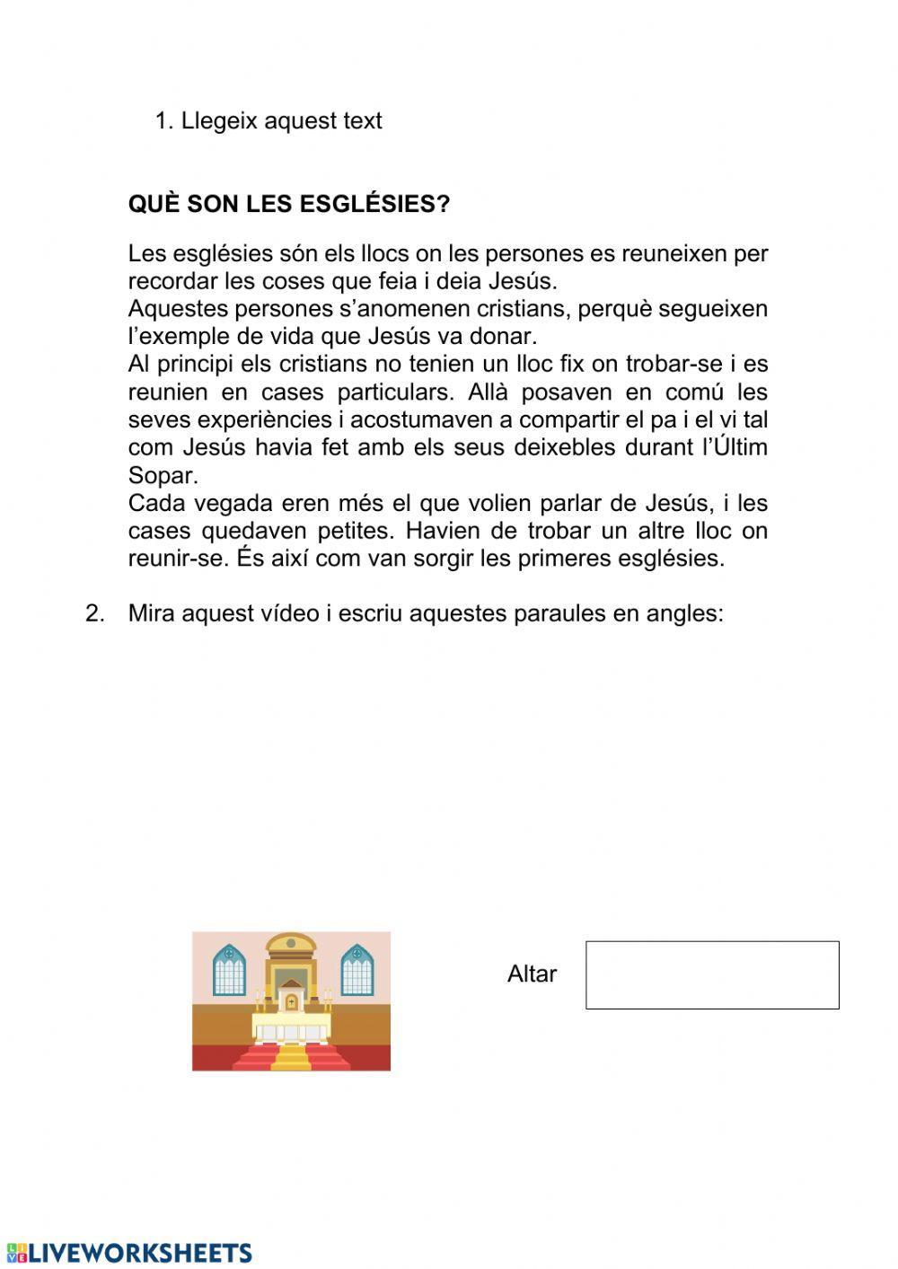 Religió Cicle Inicial 2