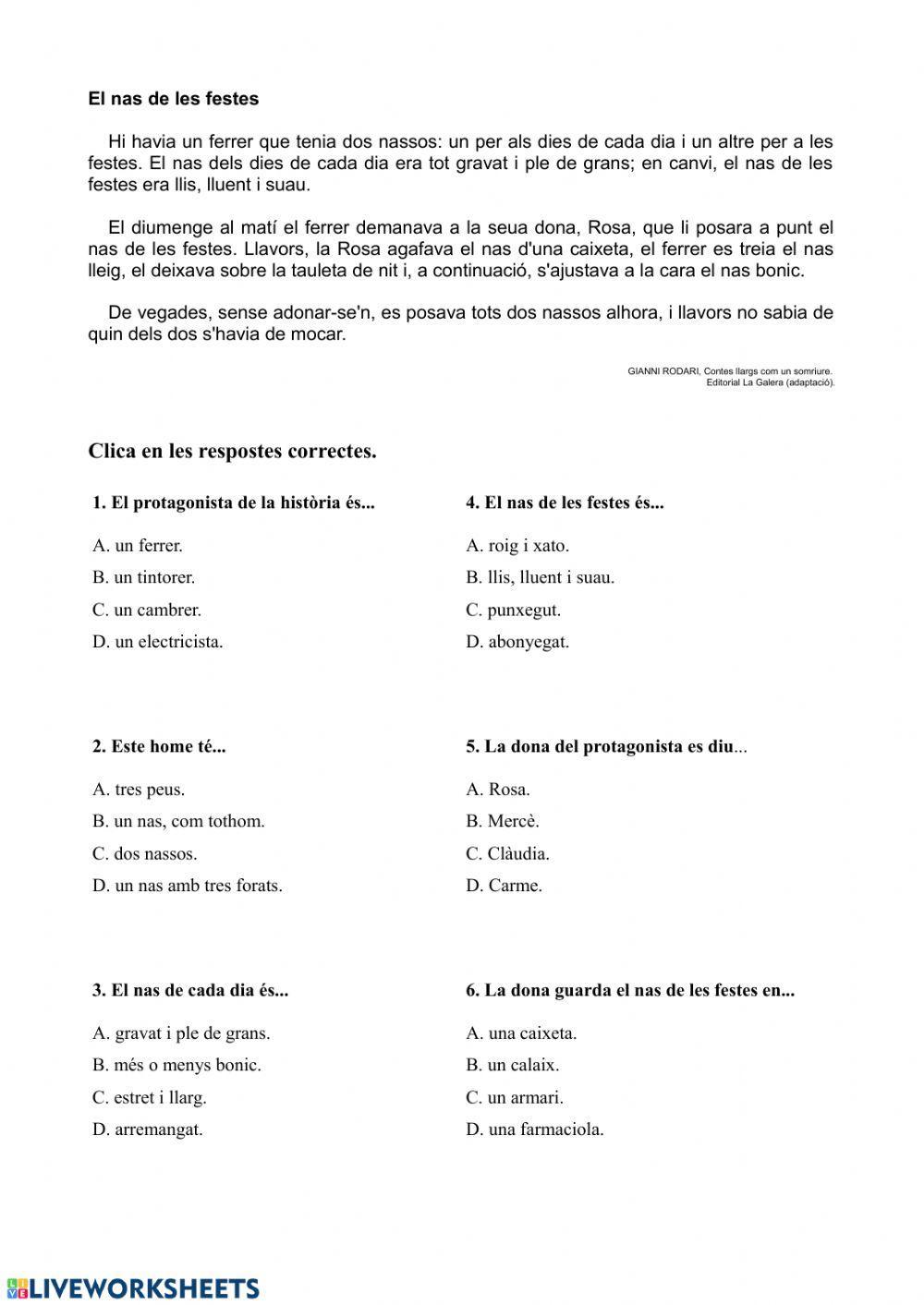 C.L. El nas de les festes