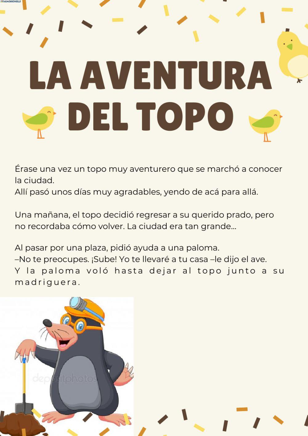 La aventura del topo