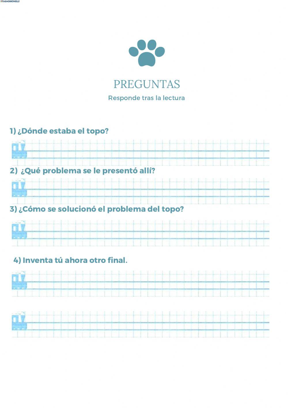 La aventura del topo