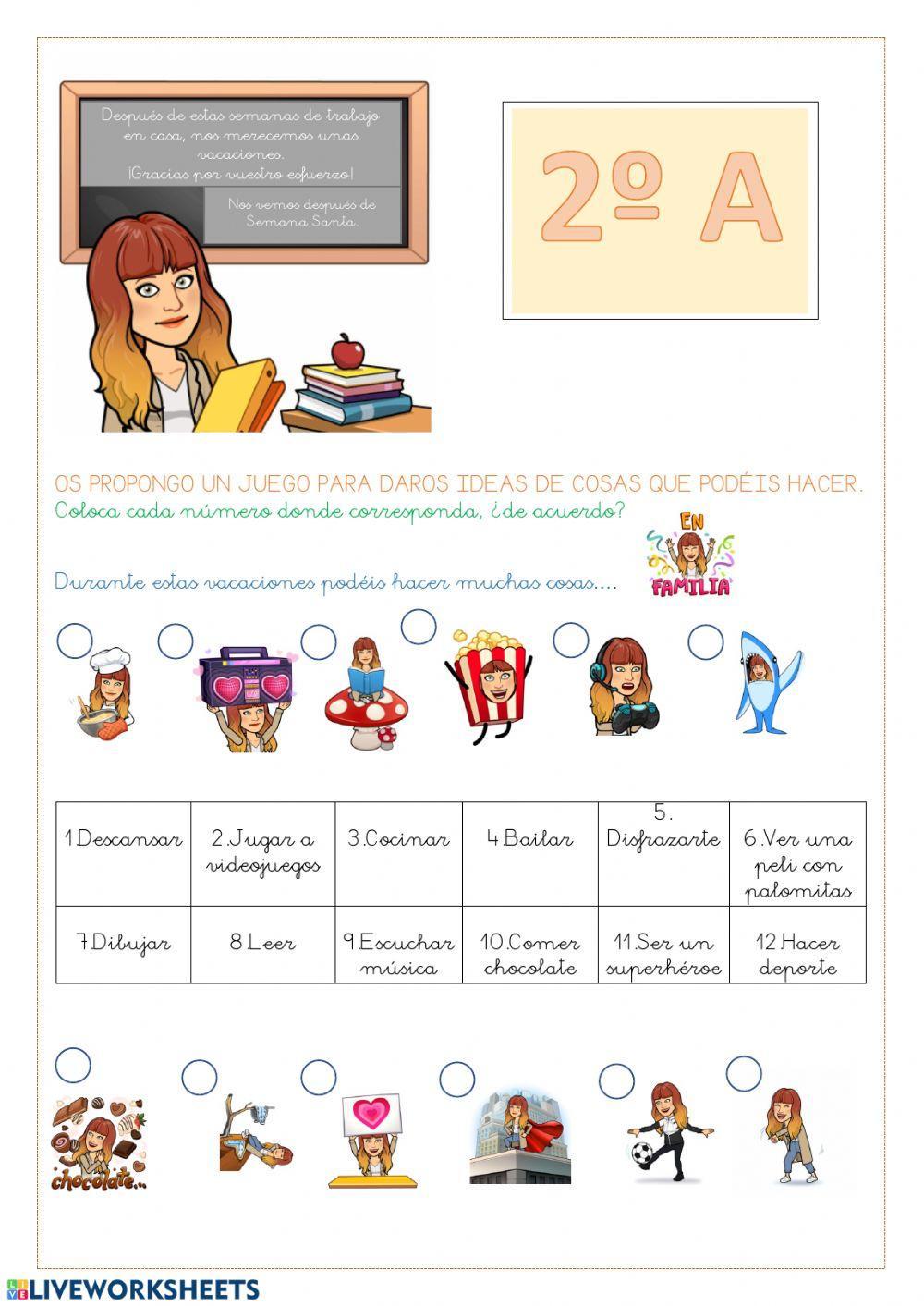 Actividades semana santa