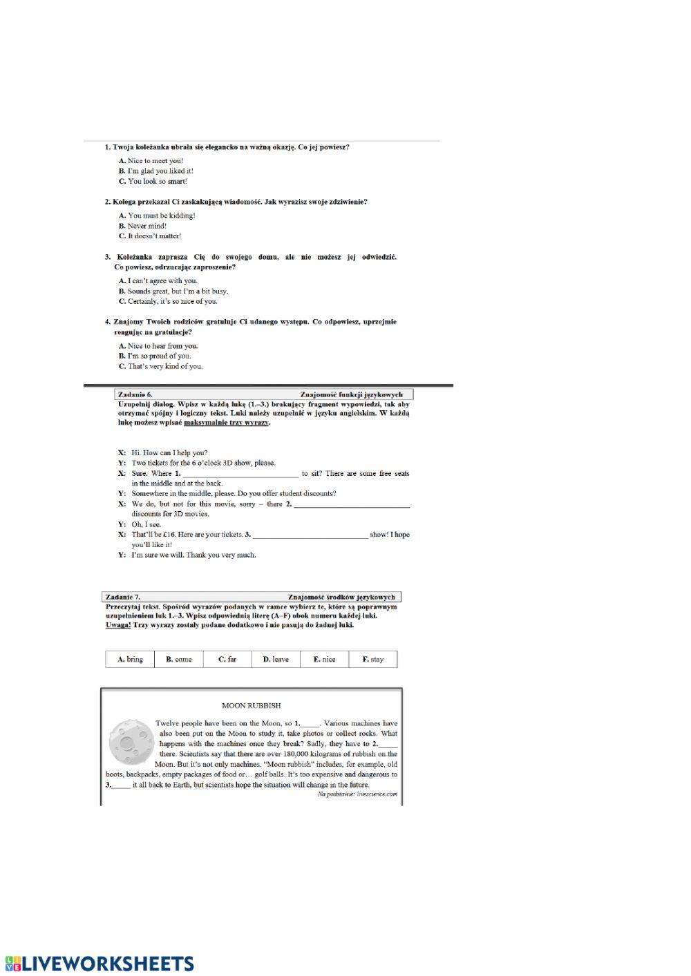 Egzamin ósmoklasisty