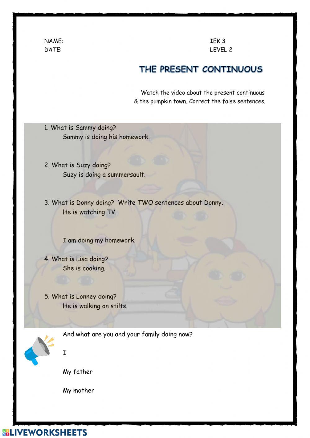 What are my friends doing?